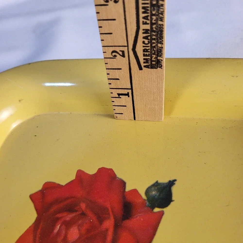 Set of 2 Vintage Rose Flower  9